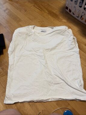 Anine bing padded shoulder top
